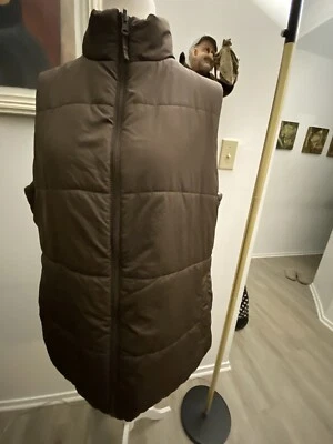 Merona Brown Pink Reversible Puffer Vest, size L - Image 1 of 4