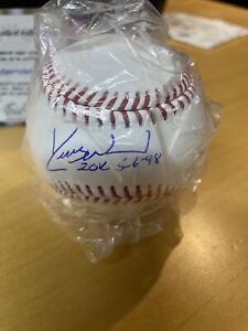 Kerry Wood Signed Baseball 20 Strikeout 5/50 Very Rare Authenticated R.O.Y