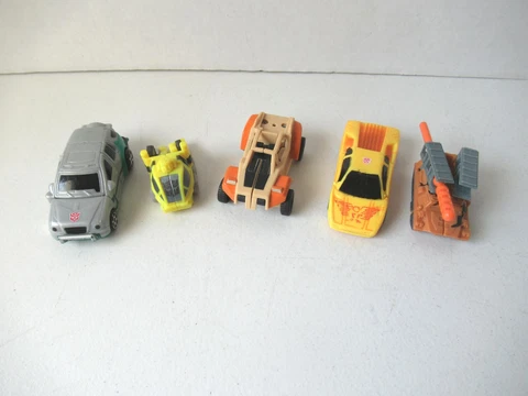 Transformers Mini-Con Lot Tankor X-Brawn R.E.V. and More for Parts Incomplete Cover
