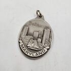 Commemorative Solid Pewter Cast Pendant Baltimore Maryland code 1GS