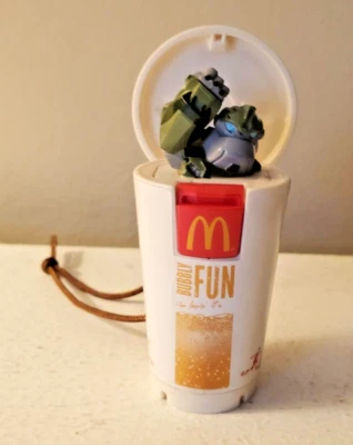Transformers McDonalds 2011 Shake Prime Bulkhead Happy Meal Phone Charm DOTM - Image 1 of 3