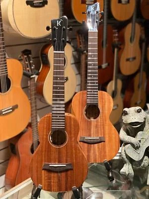Kamehameha Ukulele KC-50 EQ Concert Thin body All Solid Acacia Koa w/pickup - Image 1 of 4