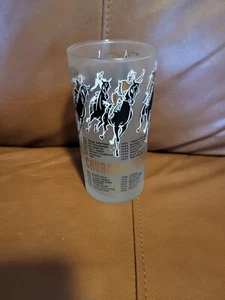 1960 Kentucky Derby Frosted Mint Julep glass - Picture 1 of 7
