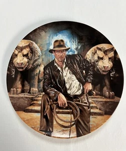 The Adventure Of Indiana Jones Original Limited-Edition 1989 Collector's Plate - Picture 1 of 10