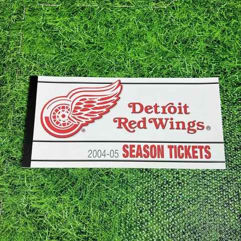 Detroit Red Wings 2004-05 Full Unused Season Ticket Set Cover