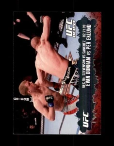 2009 Topps UFC Round 2 #128 Evan Dunham Per Eklund SET BREAK - Foto 1 di 2