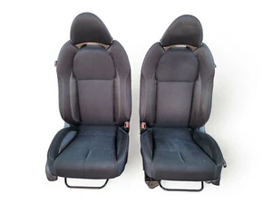 Honda CR-Z CRZ 11-15 Bucket Seat Assembly Left/Right Set Cloth Black, OEM, D052, - Picture 1 of 21