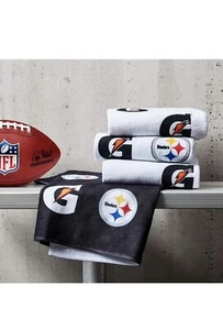 Pittsburgh Steelers NEW nBag NFL Pro Team WinCraft Gatorade Sideline Towel 41x21 - Picture 1 of 5