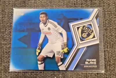 2018 Topps MLS Soccer Blue Parallel #'d/99 Andre Blake - Image 1 of 2