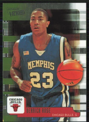Derrick Rose 2008-09 Upper Deck MVP Ultimate Victory #61 Chicago Bulls - Image 1 of 2
