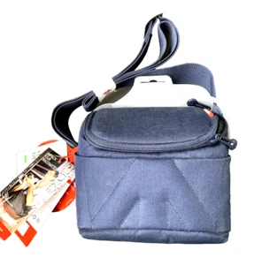 Manfrotto 'Amica 10' Shoulder Camera Bag  Navy Blue Removable Divider NEW - Picture 1 of 12