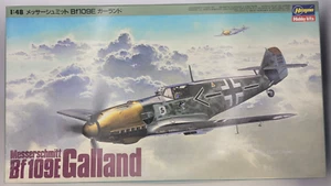 HASEGAWA 1/48 J004-1600 MESSERSHMIDT BF109E GALLAND - Picture 1 of 10