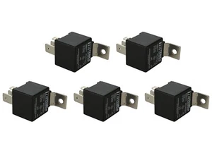 LOTE 5 TEMCo INDUSTRIAL 12 V 60/80 Amp Bosch Estilo S Relé SPDT Automotriz - Imagen 1 de 11
