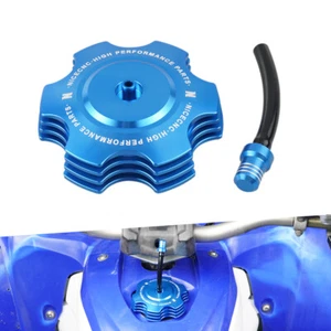 For Yamaha Blaster YFS200 Banshee YFZ350 Fuel Tank Gas Cover Cap 2002-2006 Blue - Picture 1 of 11