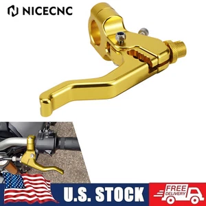 CNC Shorty Clutch Lever For Suzuki DRZ400E DRZ400S DRZ400SM DR-Z250 DR200 S SE - Picture 1 of 9
