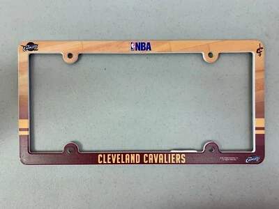 Cleveland Calvaliers Baloncesto NBA Plástico Vibrante Placa Marco Soporte Foto 1 de 4