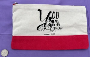 Disney Mickey Mouse flache Tasche - 10"" x 6"" - klassische weiße & rote Eleganz! - Bild 1 von 2