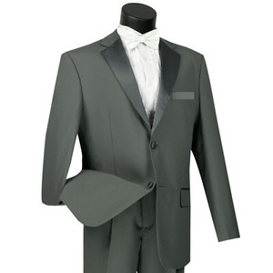 NOVEDAD DE 2017! traje gris para hombre, 3 piezas ajustado de esmoquin,  trajes de hombre grises, Blazer de novio personalizado, chaqueta Terno  masculina, pantalón y chaleco|men suit slim fit|suit slim fitgrey mens