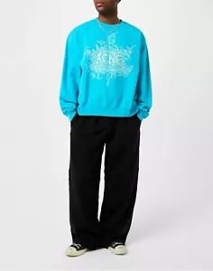 SUDADERA HOMBRE ACNE STUDIOS FRANZISKO DEVIL GLOW LOGO BI0185 - Imagen 1 de 5