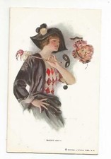 C1 - Mask Off ! Illustrazione Donna Maschere - Fp Nvg