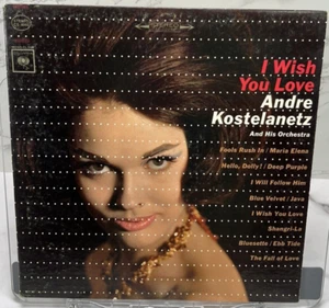 "Andre Kostelanetz & His Orchestra - I Wish You Love" - LP Vinyl Record - Picture 1 of 3