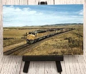 Union Pacific 6939 Diesel Güterzug EMD DD40X Eisenbahn Sherman WY Postkarte - Bild 1 von 4