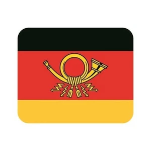 Tapis de souris textile Deutsche Post drapeau tapis de souris - Photo 1/1