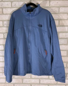 The North Face Jacket Adult XL Blue Full Zip Fleece Lined Mens - Picture 1 of 8