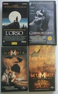 Vhs La Guardia Del Corpo + L Orso + La Mummia + La Mummia Il Ritorno Lotto - Imagen 1 de 10