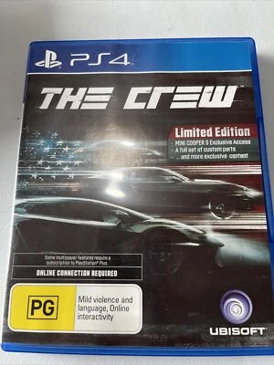 The Crew Limited Edition( Playstation 4, 2014) Very Good Condition - Image 1 of 4
