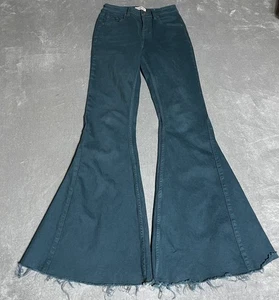 Shyanne Super Flared Leg Jeans Womens 25 Stretch Western Cowgirl Rodeo Bell - Picture 1 of 7
