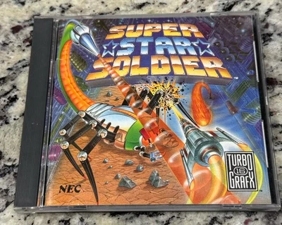 Super Star Soldier (TurboGrafx-16, 1991) Case & Manual Only + FREE US SHIPPING - Image 1 of 4