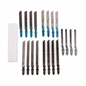 20Pcs Jigsaw Blades Set HSS T Shank Clear Fast Cutting Jig Saw Blades Für H CU - Bild 1 von 22