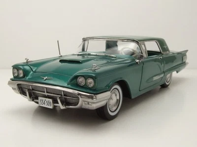 Ford Thunderbird Hard Top 1960 Verde Modellino 1:18 Sun Star - Immagine 1 di 4