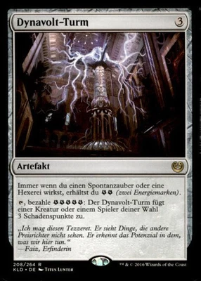 MTG – Dynavolt-Turm 208/264 KLD Kaladesh (Rare) - Bild 1 von 2