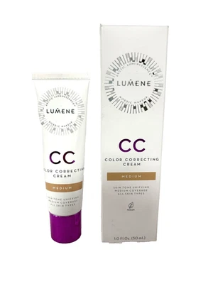 Crema Correctora de Color Lumene CC "Mediana" 1oz/30ml Nueva en Caja Foto 1 de 3