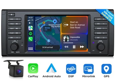 Eonon E39X7 7" Android 14 Head Unit Car GPS Nav Stereo for BMW E39 528 525 520 - Image 1 of 4