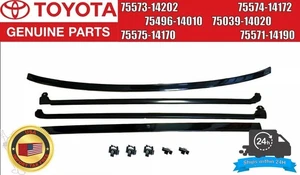 TOYOTA JZA70 SUPRA MK3 GENUINO OEM Juego de molduras de parabrisas de césped trasero JDM - Imagen 1 de 19