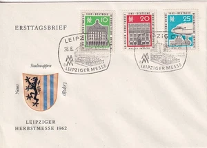 DDR FDC 913-5 SC 626-8 Leipzig Fair - Picture 1 of 1