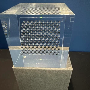 Cubo esférico ornamento de energía media célula solar esférica 1,9 pulgadas de Japón - Imagen 1 de 3