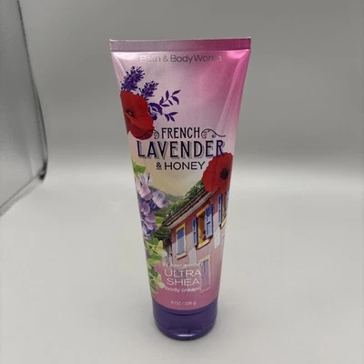 Bath and Body Works French Lavender & Honey Ultra Shea Body Cream 8 fl oz NEW - Image 1 of 3