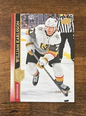 2020-21 Upper Deck UD Exclusives /100 William Karlsson #179 Vegas Golden Knights - Image 1 of 2