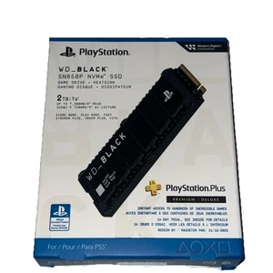 WD SN850P 2TB M.2 PCIe NVMe SSD for PlayStation 5 (WDBBYV0020BNC-WRSN) Brand New - Afbeelding 1 van 6