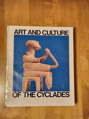 Art And Culture Of The Cyclades  HC  *LN* Acid Free Baged. RARE Find Like This. - Image 1 of 3
