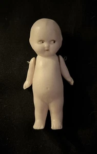 Vintage Anfang/Mitte Jahrhundert Kewpie Baby Puppe Porzellan, Gelenkarme, Deutschland 2,5 Zoll - Bild 1 von 7