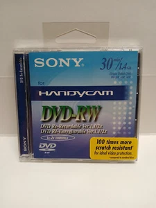 Sony mini DVD DVD-RW for Sony DCR DVD201 DVD101 DVD608 HDR-UX3 disc camcorder - Picture 1 of 1