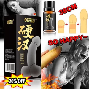Men Penis Enlarger & Penis Growth Oil Faster Enhancement Enlargement 10ml - Picture 1 of 13