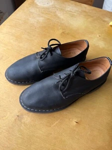 Solovair Black Greasy Gibson Shoe UK8 9.5/10 CONDITION - Picture 1 of 4