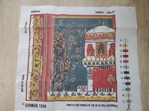 EHRMAN TAPESTRY/NEEDLEPOINT KIT - VRINDAVANI BY ANNABEL NELLIST - Picture 1 of 7