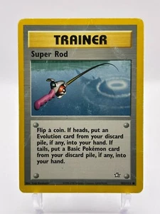 Pokémon TCG Super Rod 103/111 Neo Genesis Regular 2000. DMG/HP - Bild 1 von 4